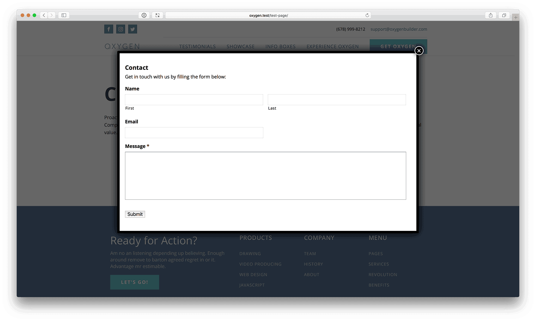 How to open Gravity Forms form in a lightbox