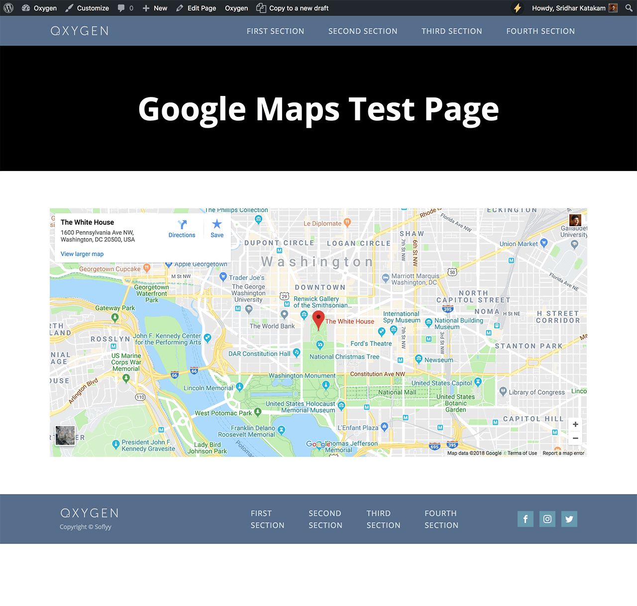 How to display ACF’s Google Map field via Oxygen’s Google Maps element