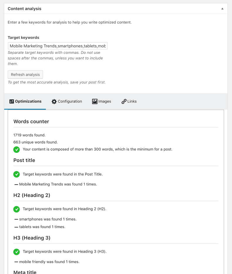 How to tell SEOPress to analyze Oxygen’s Content