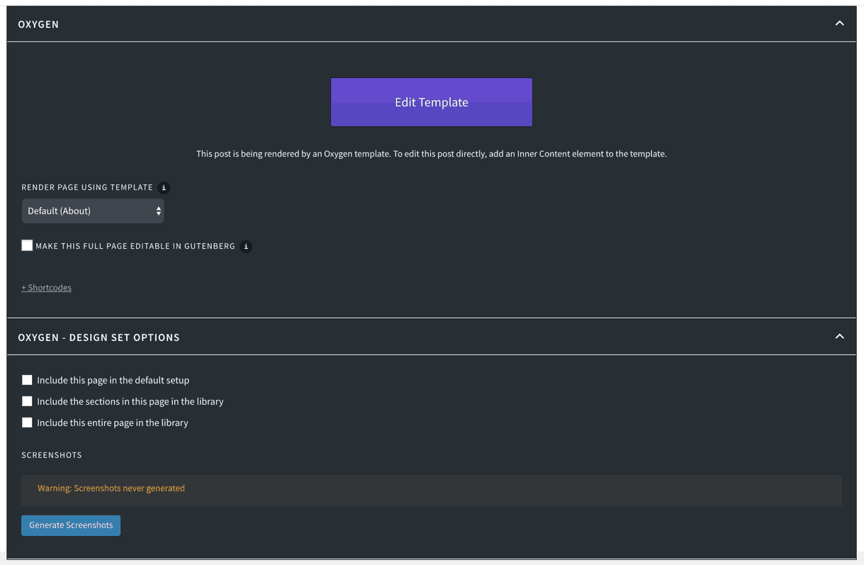 Fix Oxygen’s Meta Boxes When ACF is Active