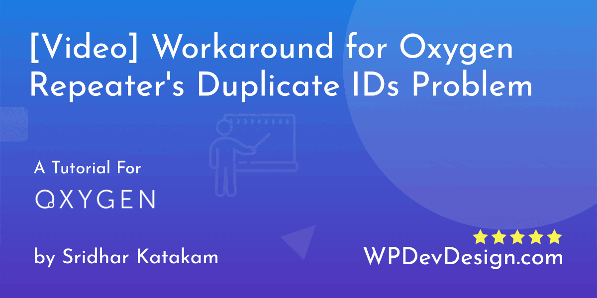 [Video] Workaround for Oxygen Repeater’s Duplicate IDs Problem