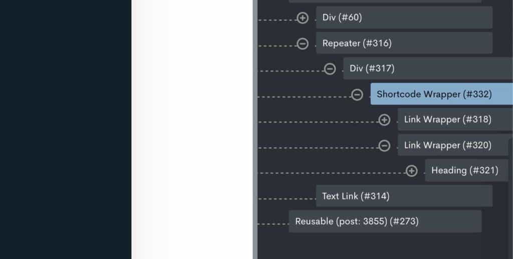 Shortcode wrappers inside repeaters