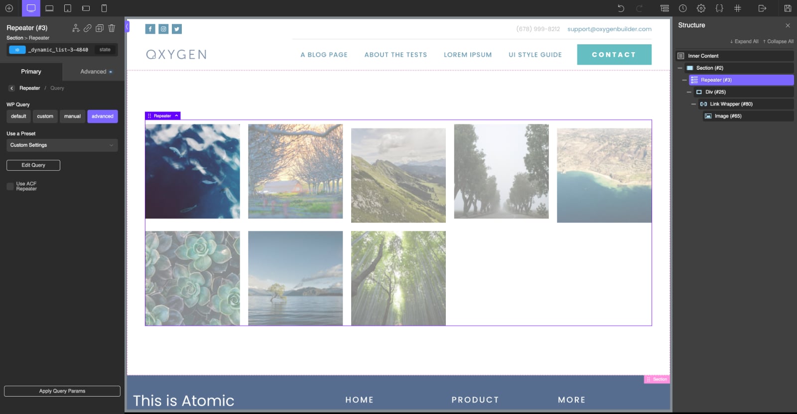 How to Remove Pagination for Repeater Queries in Oxygen